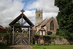 St.Nicholas' church and Lych Gate - geograph.org.uk - 547111.jpg