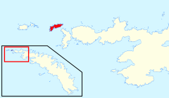 Location of Bird Island