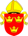 Arms of the Bishop of Ely