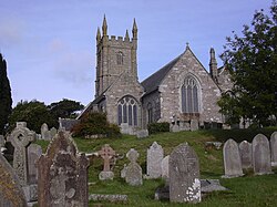 Saint Constantine Church in Constantine Village Kerrier Cornwall.JPG