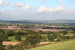 Cullompton, Devon, the town from the south west (geograph 57332).jpg