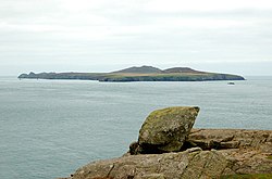 Ramsey Island viewed from the tip of St Davids Head - geograph.org.uk - 1529756.jpg
