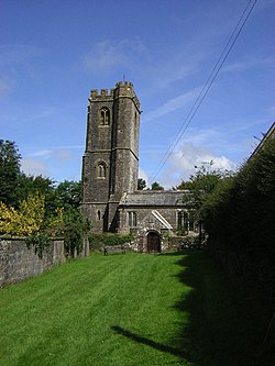 St.Bartholomew's church, Stoke Rivers, Devon - geograph.org.uk - 45613.jpg
