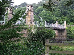 Whorlton Suspension Bridge , 1831 - geograph.org.uk - 241242.jpg