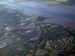 The Leven and Clyde in Dumbarton