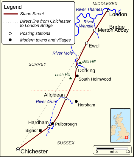 Stane Street (Chichester) - Wikishire